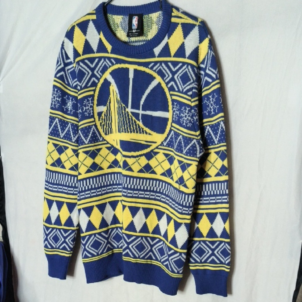 NBA Golden State Warriors Ugly Holiday Sweater XXL